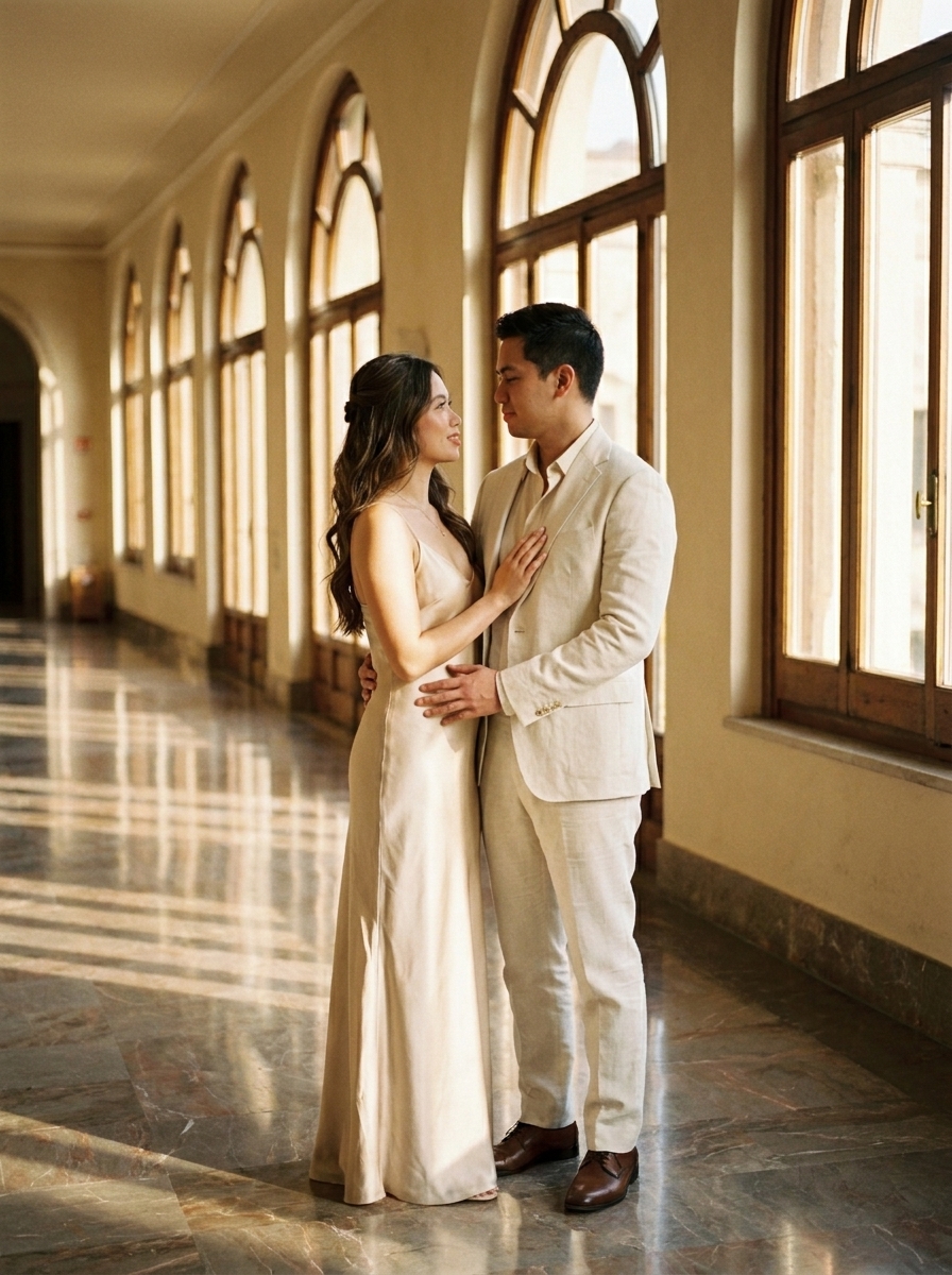 Sample engagement photo