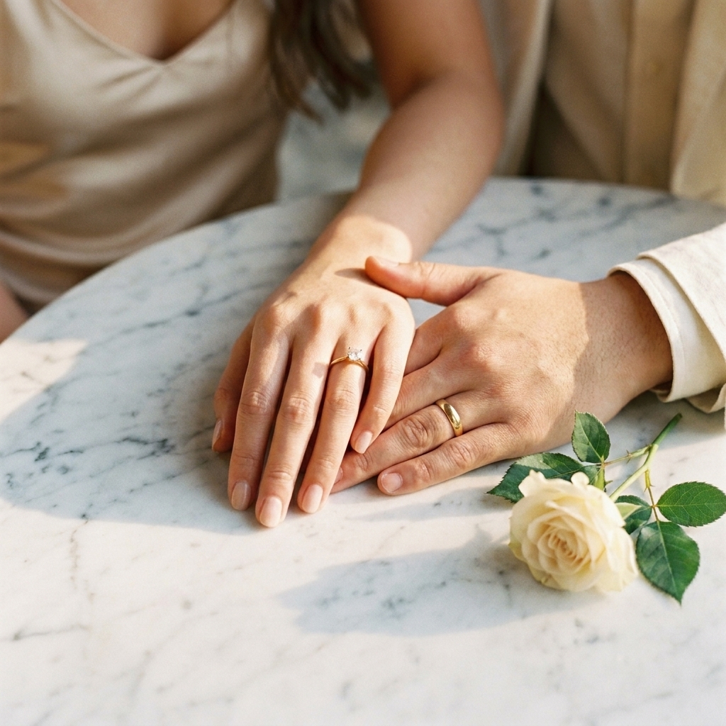 Sample engagement photo
